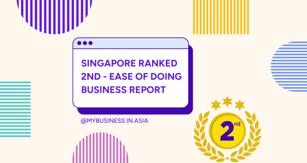 Singapore ranked 2nd - Ease of Doing Business Report