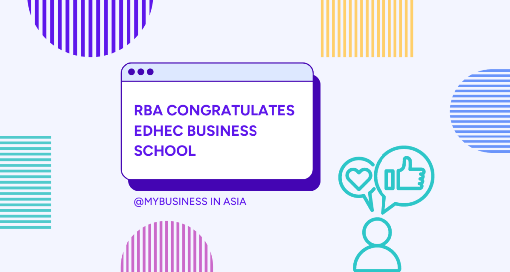 Rosemont Business Asia (RBA) congratulates EDHEC Business School