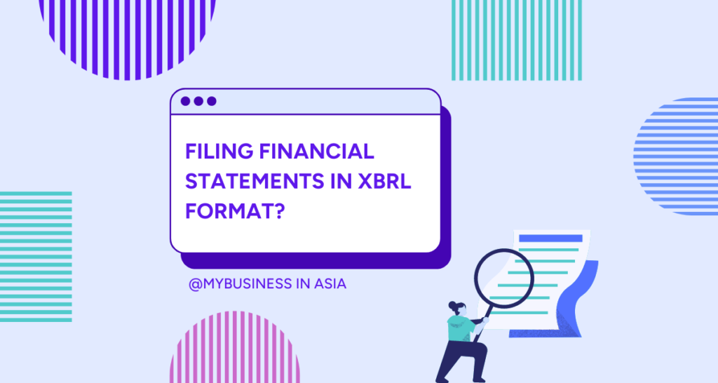 filing Financial Statements in XBRL format
