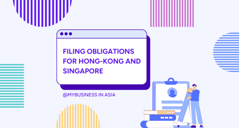 Filing obligations for Hong-Kong and Singapore