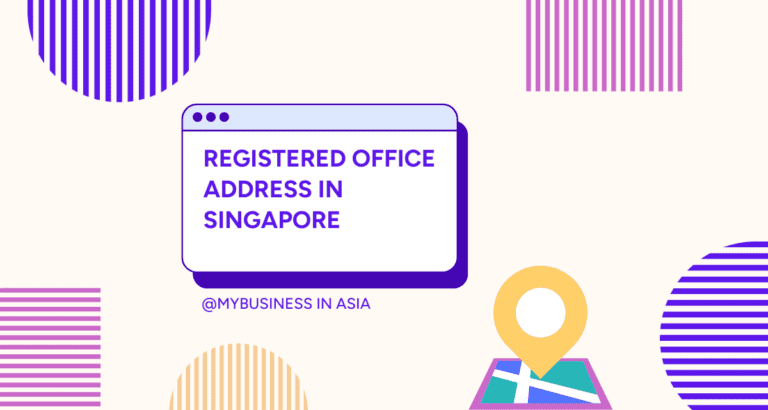 Registered office address in Singapore