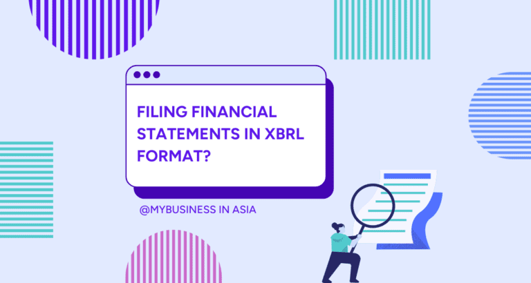 Filing Financial Statements in XBRL format